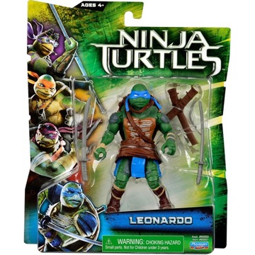 Playmates Wojownicze Żółwie Ninja figurka Leonardo 12 cm 90851