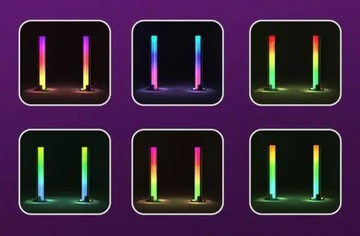 RGB x2 2Управляйте светодиодными панелями RGB в ритме музыки через USB