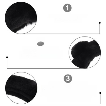 Универсальный автомобильный рулевой крышку с плюшевой защитой и на зиму