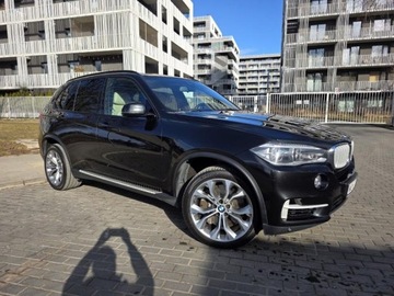 BMW X5 F15 SUV xDrive50i 450KM 2014 BMW X5 xDrive50i V8 4.4 450KM*Salon PL Bezwypadkowy * VAT23% * Individual