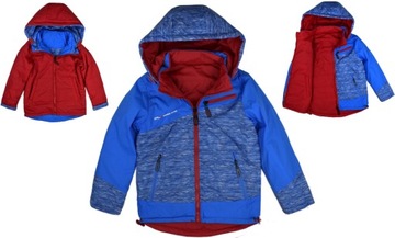 HTRANG Nowa KURTKA Parka Dwustronna Wiosna 140/146