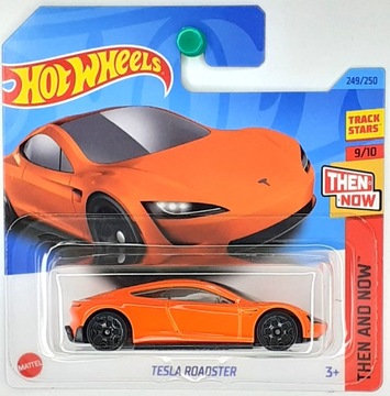 HOT WHEELS TESLA ROADSTER THEN AND NOW NOWY HKJ47