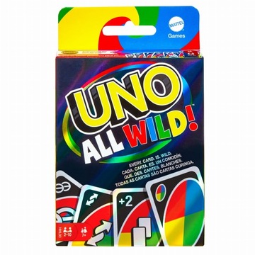 MATTEL HHL33 UNO All Wild Gra karciana
