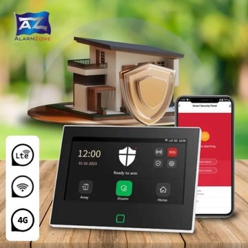 Самая эффективная беспроводная зона сигнализации GSM Wi-Fi Tuya Smart 4G LTE