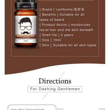 Кондиционер для укладки бороды с увлажняющим эффектом