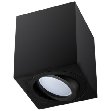 Oprawa Halogenowa Natynkowa Lampa Sufitowa TUBA SPOT LED Ruchoma Czarna