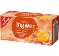 GG *INGWER TEE HERBATA IMBIROWA IMBIR 25T