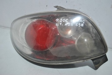 LAMPA LEWA TYŁ PEUGEOT 206 TUNING