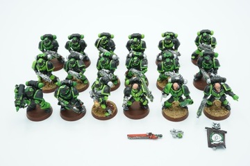 Warhammer 40k Space Marines Tactical Squad zestaw 18 figurek plastik
