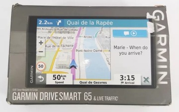 NAWIGACJA GARMIN DRIVESMART 65 + LIVE TRAFFIC