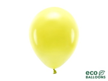 Balony Eco 26cm żółty 10 szt EKOLOGICZNE
