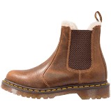 Botki DR. MARTENS LEONORE CHELSEA r.38 BRĄZ SKÓRA