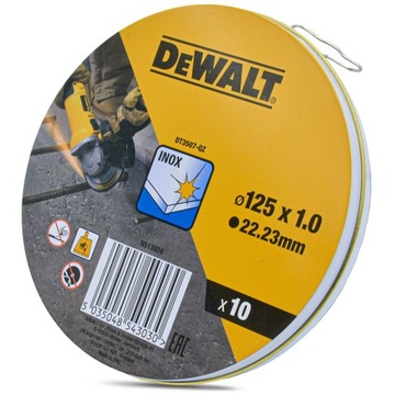 Диски отрезные по металлу Shield 125x1 Нержавеющая сталь 10 шт.