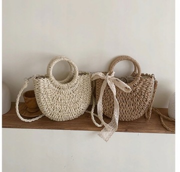 СУМКА BOHO HOLIDAY BEACH ИЗ СОЛОМЫ ИЗ РОТАНГА