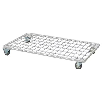 WÓZEK DOMOWY TRANSPORTOWY METALOWY PLATFORMA NA CZTERECH KÓŁKACH 100KG