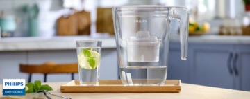 Фильтр-кувшин PHILIPS Micro XClean, белый, 2,6 л + фильтр 1 шт.