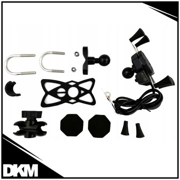 ДЕРЖАТЕЛЬ ДЛЯ МОТОЦИКЛА X ДЛЯ РУЛЯ ТЕЛЕФОНА