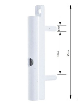 WINKHAUS НИЖНЯЯ ПЕТЛЯ ДЛЯ ОКОН И ДВЕРЕЙ ПВХ + ЗАГЛУШКА