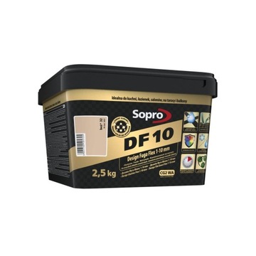 Fuga elastyczna Sopro DF10 Beż 32 2,5 kg
