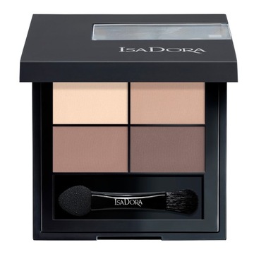 ISADORA EESHADOW QUARTET 01 MUDDY NUDES