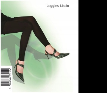 Katy LISCIO 40den legginsy damskie mikrofibra czarne nero 3 (38-40)