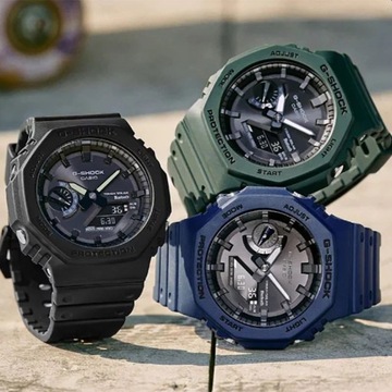 ZEGAREK CASIO G-SHOCK GA-B2100-1A SOLAR BLUETOOTH STEP WR200 + BOX