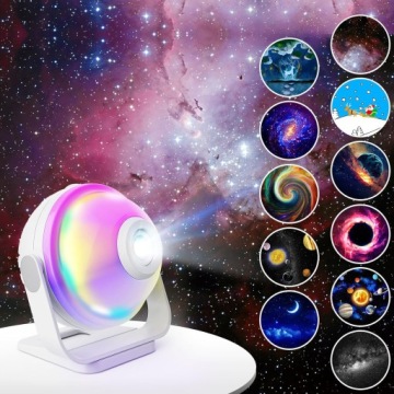 УМНЫЙ ПЛАНЕТАРИЙ ЗВЕЗДЫ ПРОЕКТОР RGBW НОЧНАЯ ЛАМПА BT ДИНАМИК ПРИЛОЖЕНИЕ ДИСТАНЦИОННОЕ УПРАВЛЕНИЕ