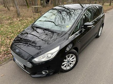 Ford S-Max II Van 2.0 TDCi 150KM 2015 Ford S-Max 2.0 TDCI 150 Koni Titanium Led Navi Alu, zdjęcie 1