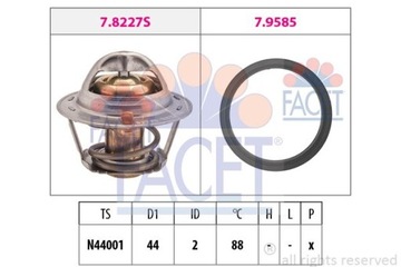 FACET 7.8366 TERMOSTAT KAPALINA CHLADÍCÍ