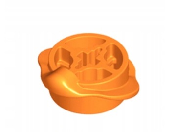 LEGO Pierścień skrzyni biegów 35188 pomarańczowy