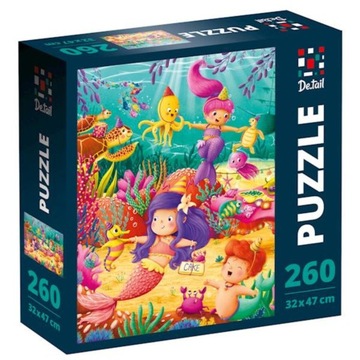 PUZZLE KORALOWE PRZYJĘCIE DLA DZIECI DOROSŁYCH 260 ELEMENTÓW WYSOKA JAKOŚĆ