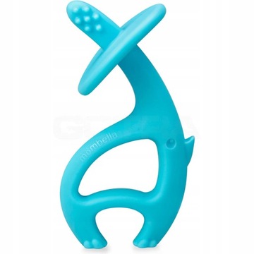 Прорезыватель для зубов Dancing Elephant Blue Mombella
