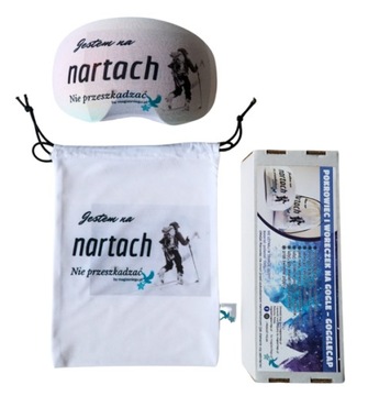 Pokrowiec i etui na gogle narciarskie, snowboardowe
