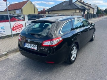 Peugeot 508 I SW 1.6 HDi 115KM 2012 Peugeot 508 LEDY NAWIGACJA HEADUP KLIMATYZACJA PANORAMADACH PARKTRONIC SER, zdjęcie 2