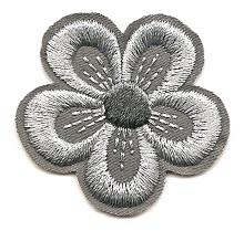 Нашивка с цветочным узором, вышитая утюгом для одежды для сна, платья S