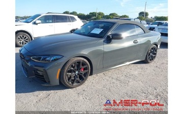 BMW Seria 4 G22-23-26 2024 BMW Seria 4 _M440i_2024r_2 225 KM Przebiegu 3.0 Benzyna 382KM