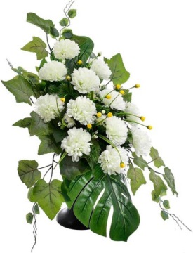 БУКЕТ, ВАЗА, КОМПОЗИЦИЯ, МОГИЛА, КЛАДБИЩЕ, УКРАШЕНИЕ 60