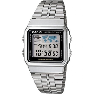 Zegarek Męski CASIO A500WA-1DF cyfrowy wodoszczelny