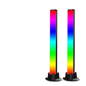 RGB LED Music Lamp App-controlled, Syncs With Sound Computer