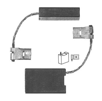 Szczotki węglowe Protool AGP-20 AGP-21 6,3x16