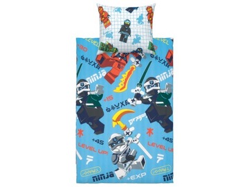 Pościel bawełniana Lego Ninjago 135x200cm 80 cm