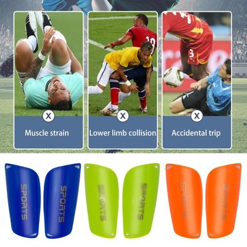 1 пара противоскользящих щитков для мини-футбола.