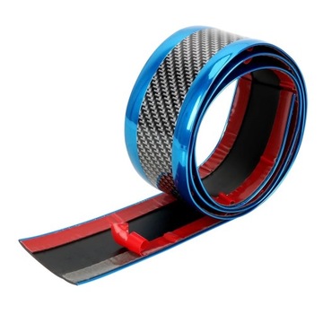 УНИВЕРСАЛЬНЫЙ удлинитель бампера 5CM 1M CARBON WHITE