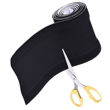 MASKOWNICA NA KABLE PRZEWODY OSŁONA NA RZEP 300CM CZARNA