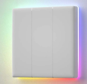 SONOFF TX T5 2C INTELIGENTNY DOTYKOWY WŁĄCZNIK ŚCIENNY LED WIFI 2-KANAŁOWY