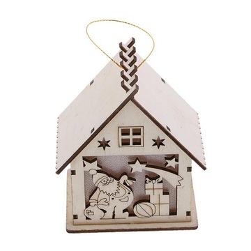 Рождественские украшения Старого Света, светящиеся рождественские елки, подвесные украшения