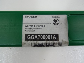 РЕМКОМПЛЕКТ СИГНАЛЬНОГО ТРЕУГОЛЬНИКА SKODA RAPID 6Q0012619A GGA70001A