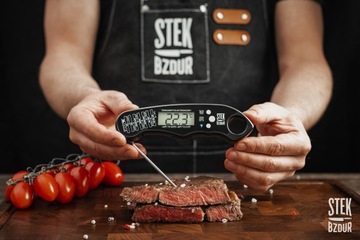 Водонепроницаемый цифровой кухонный термометр для мяса, стейка, стейка, ерунды