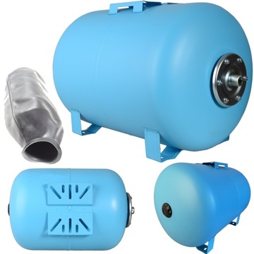 ZBIORNIK 100L HYDROFOROWY DO POMPY HYDROFOROWEJ GŁEBINOWEJ WODY Z PRZEPONĄ