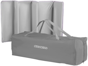 Дорожная кроватка 125 х 65 х 78 см RK-240 серый